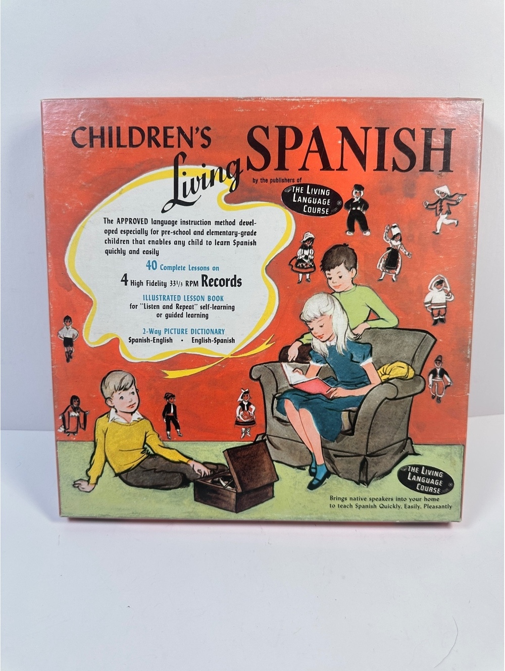 Children's Living Spanish Picture Dictionary Spanish-English English-Spanish